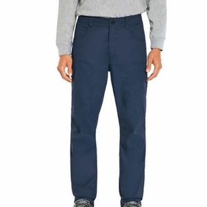 Orvis Men’s Fleece Lined Stretch Fabric Pant (Blue) 36x30 Size